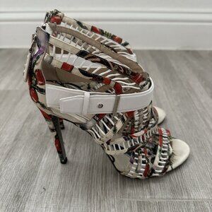 Roberto Cavalli Womens Vintage Heels Shoes